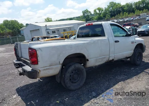 2008 Dodge Ram 2500 St/Sxt из США, поврежденный, VIN 3D7KS26D38G132899